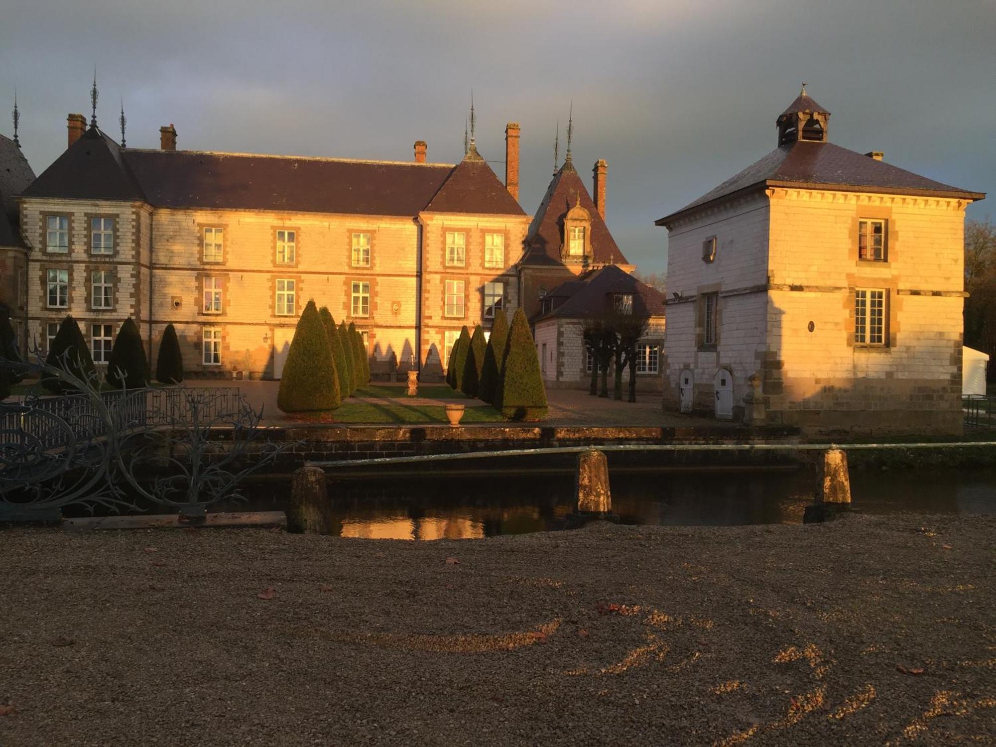 Chateau De Vitry-La-Ville Bagian luar foto