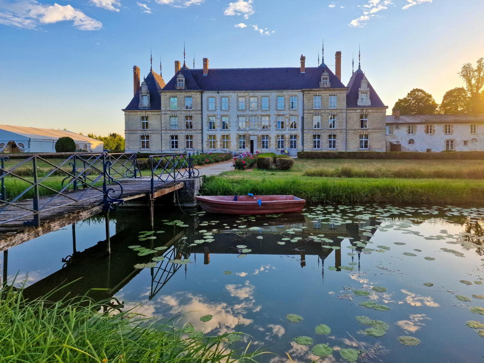 Chateau De Vitry-La-Ville Bagian luar foto