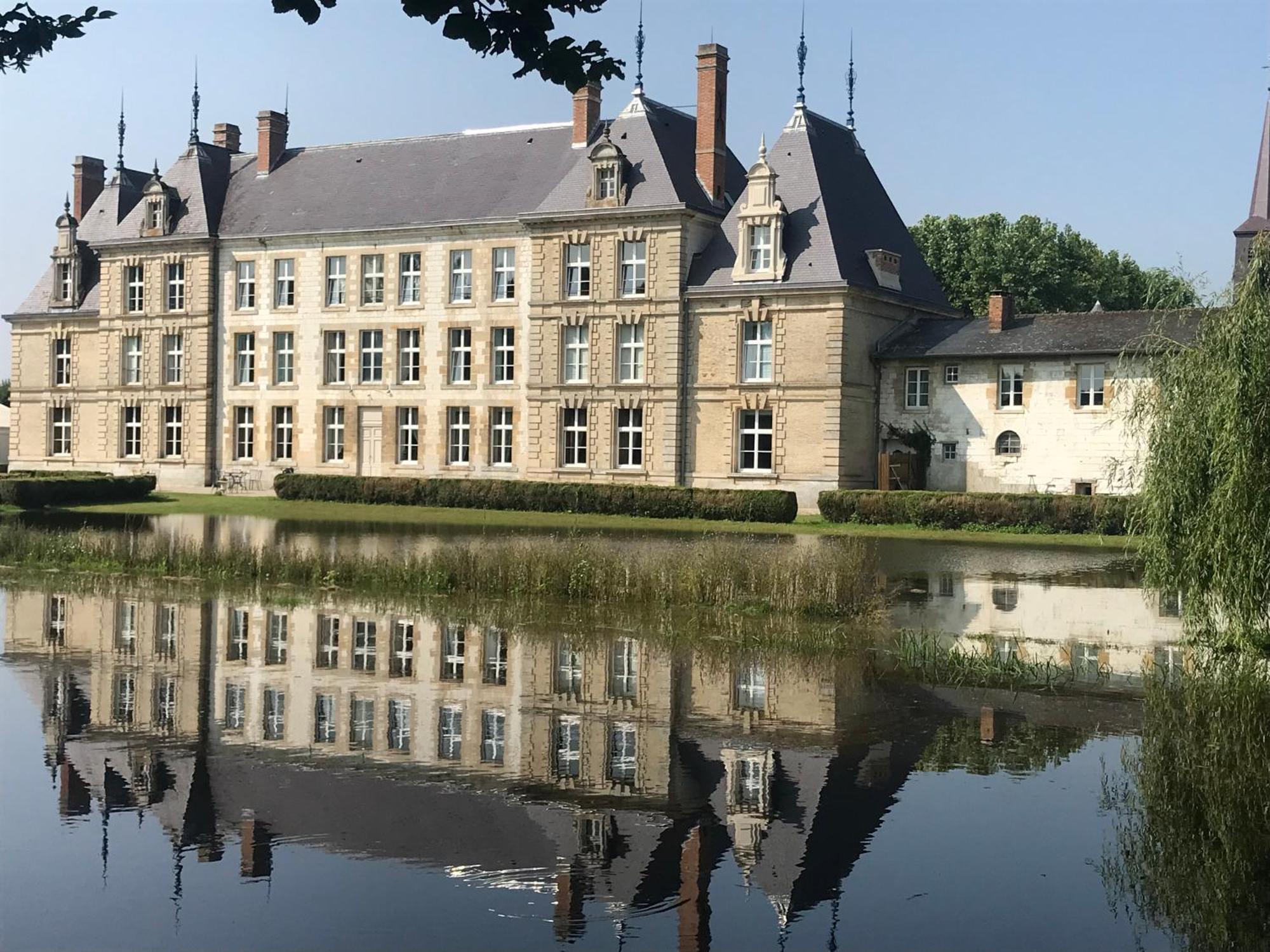 Chateau De Vitry-La-Ville Bagian luar foto